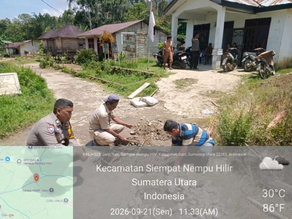 Bhabinkamtibmas Polsek Siempat Nempu Sambangi Warga, Perkuat Sinergi Jaga Kamtibmas di Desa Janji