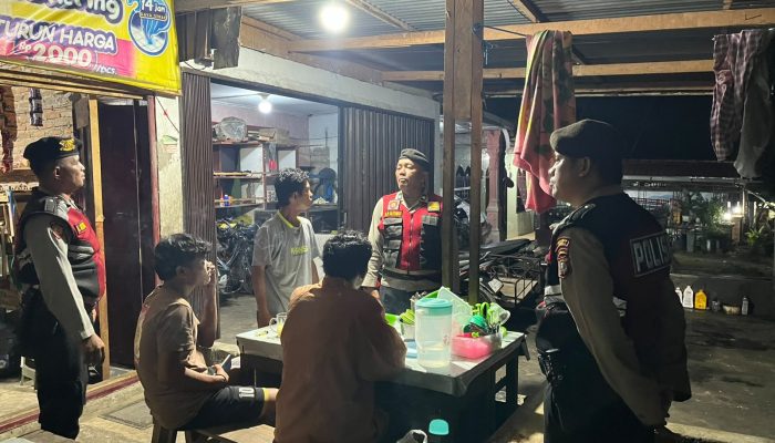 Cegah Gangguan Kamtibmas dan Balap Liar, Sat Samapta Polres Dairi Intensifkan Patroli Malam