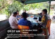 Sambangi Warga Parongil, Bhabinkamtibmas Polsek Silima Pungga-Pungga Imbau Waspada Judi Online dan Penipuan